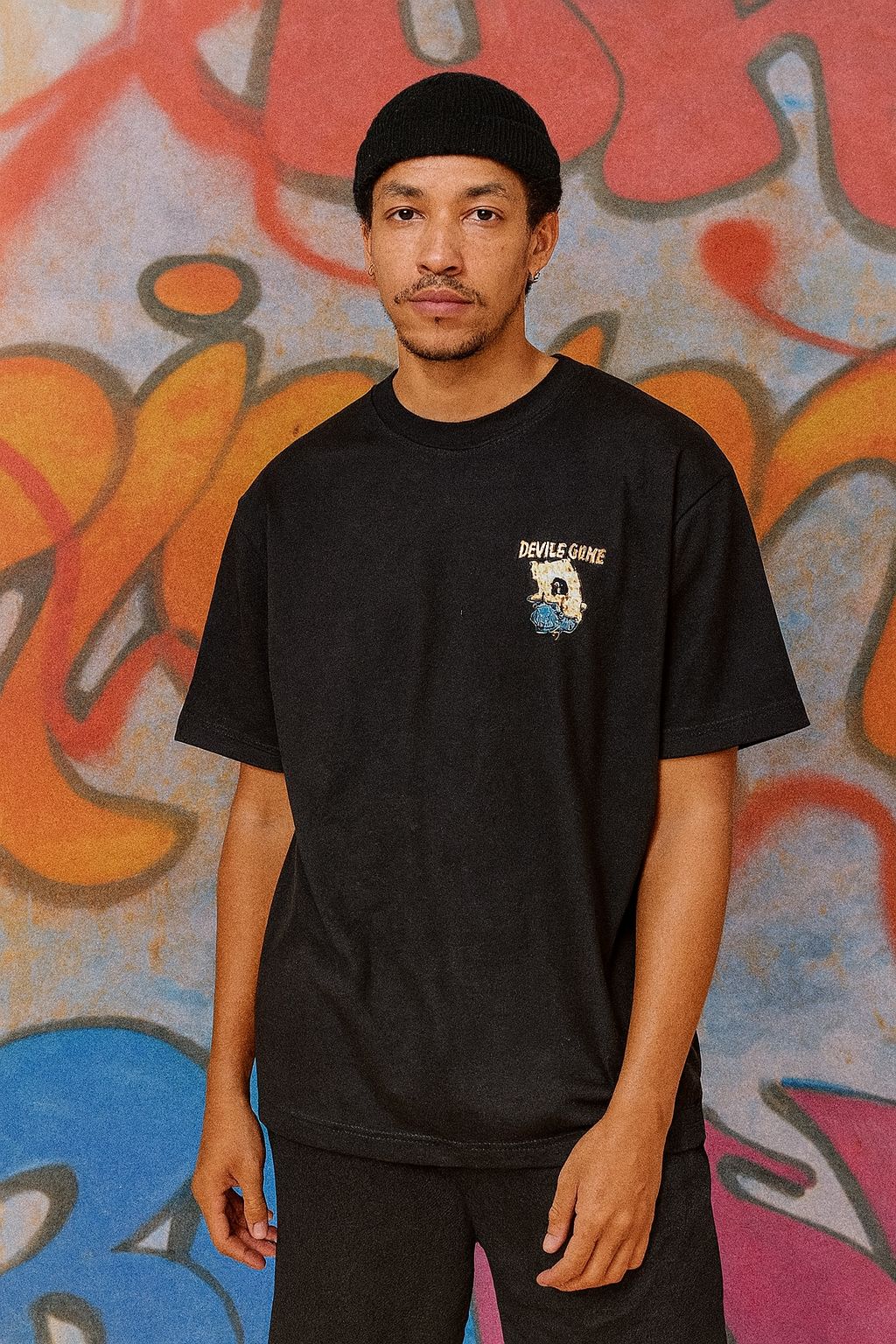 Ace of Flames – Devil’s Game Oversized T-Shirt